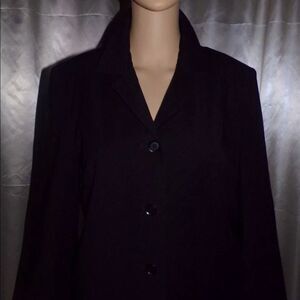 Talbots Black Lined Blazer sz. 4